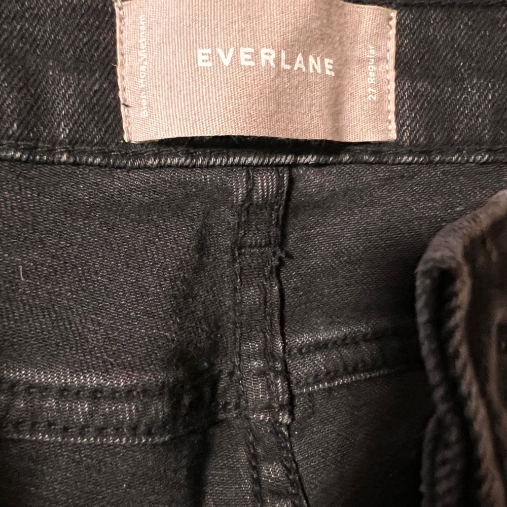 Everlane Charcoal Denim Pants
